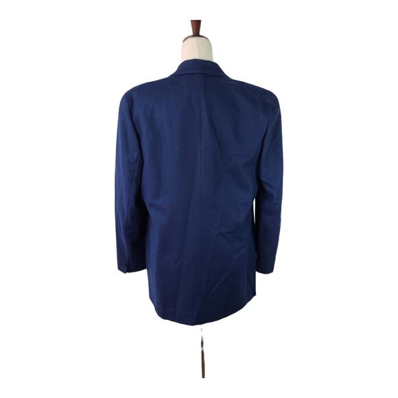 Pendleton Blue Wool Vintage USA Blazer Jacket Coat Size 10 - Picture 3 of 5
